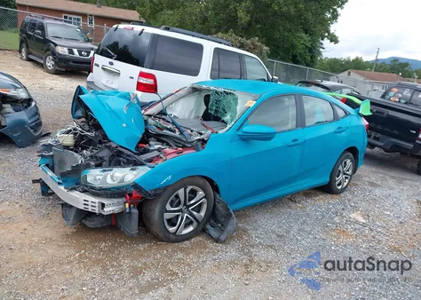 2016 Honda Civic Lx z USA, uszkodzony, nr VIN 2HGFC2E54GH561603